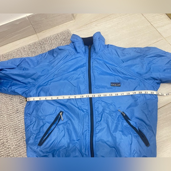 Vintage Patagonia Capilene Fleece Shelled Bomber Jacket medium windbreaker - Picture 5 of 8